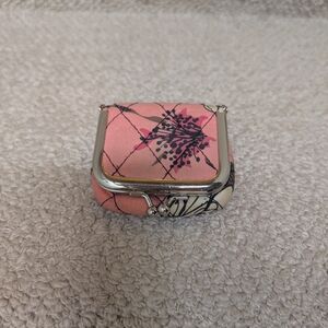 Vera Bradley Mocha Rouge Contact Case